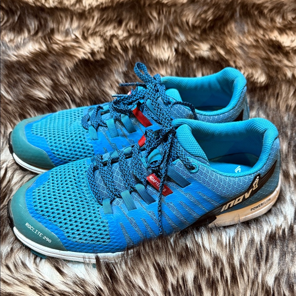 Inov-8 Roclite 290 Teal Running Shoes